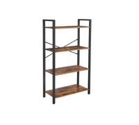Estantería de Almacenamiento Marrón Rústico
