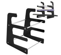 Estantería de almacenamiento para teclado de escritorio, soporte de equipo multinivel, plataforma de visualización transparente, unidad de almacenamiento para configuración de juego