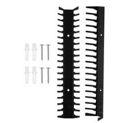 Estantería de almacenamiento para videojuegos - 2 piezas soporte de pared de metal resistente para organizar el hogar | Organizador de discos | para salón, oficina, dormitorio y bar