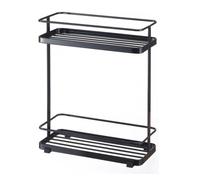 YAMAZAKI Soporte dispensador 6791 TOWER - Acero negro 28 x 12 x 33,5 cm