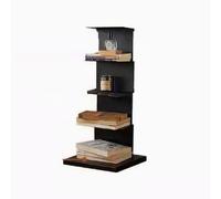 Estantería de columna vertebral - Estantería de pie de metal para espacios pequeños, estantería invisible de pared ideal para sala de estar, dormitorio, oficina soluciones de almacenamiento