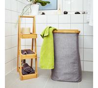 Estantería de ducha premium 26 x 66 x 18 cm Bambú resistente al agua Blumfeldt