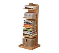Estantería de escalera de madera de 5 niveles, estantería estrecha vintage para dormitorio y sala de estar, estante que ahorra espacio para decoración del hogar