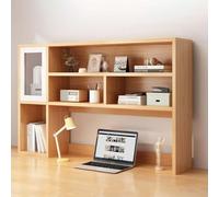 Estantería De Escritorio De Madera, Estantería Para Almacenamiento De Escritorio Con Compartimentos Cerrados, Librería De Escritorio Para Ordenador, Para Oficina, Decoración Del Hogar