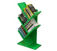 Estantería de Escritorio de Madera, estanterías pequeñas, estantería de árbol de 5 estantes, mini estantería para Libros, Revistas, CD y álbumes de Fotos en la Sala de Estar, el hogar, la Oficina