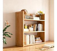 Estantería de escritorio de madera maciza de varios niveles, organizador de sobremesa compacto para oficina y hogar, estante expositor que ahorra espacio(Primary color,40x20x65cm/15.7x7.8x25.6in)