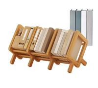 Estantería De Escritorio - Estantería De Escritorio Con Cajones | Librería De Escritorio | Libro De Madera Y Inclinable Hecho De Madera | Espacio -View Y Multifuncional Estante Para El Rincón De