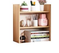 Estantería de escritorio independiente y escritorio, solución versátil de almacenamiento de oficina para suministros del hogar y la oficina, ordena tu espacio de trabajo con estilo