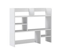 Estantería de escritorio, organizador de escritorio de 103 a 113 cm, 17 cm de profundidad, 80 cm de largo x 103 cm de profundidad x 80 cm de alto