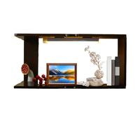 Estantería De Esquina Con Luz - Estante De Madera Para Almacenamiento Y Exposición - Estante LED Inteligente de Esquina,Para Hogar Oficina Estudio Amigos Estudiantes Adultos Interior Casa Sala De Esta