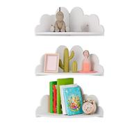 Estantería De Esquina - Estante Flotante De Nube - Estantería De Esquina Colgante De Madera El Diseño Festoneado Es Muy Decorativo Y Adecuado para Cocinas, Dormitorios, Salas De Estar Y Estudios