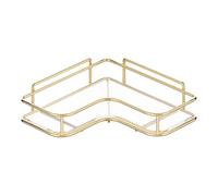 Estantería de esquina flotante para techo de pared - Estantería flotante de esquina triangular de acrílico con cinta adhesiva de doble cara, multifuncional, resistente al agua, soporte de