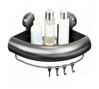 Estantería de esquina para ducha genérica | Soporte antioxidante sin taladrar - Estante de ducha esquinera para pared | para toalla de gel champú jabón artículos de tocador cocina casera