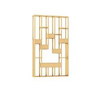 Estantería de estantería de la oficina de la oficina del porche de la planta verde sala de estar de la oficina de la oficina del estante decorativo del comedor estanterías de comedor (B, 120 * 20 *