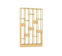 Estantería de estantería de la oficina de la oficina del porche de la planta verde sala de estar de la oficina de la oficina del estante decorativo del comedor estanterías de comedor (B, 120 * 20 *