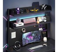 Estantería de extensión para accesorios de mesa, tablero de clavijas para abrazadera de escritorio en estante organizador de escritorio, sin taladro, tablero de organización montado en el escritorio