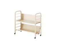 Estantería De Hierro, Sencilla, Móvil, para Suelo, Estanterias Almacenaje Almacenamiento Pesada Carrito Multifunción Sala Estar(71 * 26 * 77cm/27.9 * 10.2 * 30.3in)