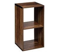 5five - Mix n modul indus 2 estantes, Efecto Madera Oscura
