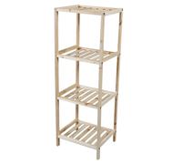Estantería de madera 4 baldas - Natural
