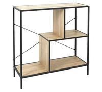 Estantería de madera Edison (L x An x Al: 30 x 80 x 79 cm, Negro)