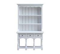 Estantería de madera en miniatura para casas de muñecas, dormitorio, sala de estar, decoración de proyectos de manualidades, muebles de casa pequeña, gabinete de madera para casas de muñecas