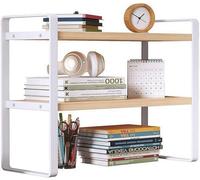 estantería de madera, estantería de oficina, organizador de libros, organizador de archivos, organizador de escritorio, organizador de oficina, estante de almacenamiento de escritorio, estantería de