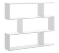 Estantería de madera Lis (Al x An x Pr: 96 x 110 x 25 cm, Número de baldas: 3 ud., Atornillado, Blanco)