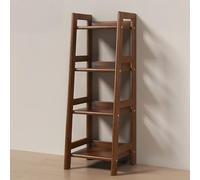Estantería De Madera Maciza Pura Haya, Estanterias Almacenaje Sencilla, para Clasificar Artículos Diversos, Armario Resistente Multifuncional(Brown,70 * 36 * 126cm)