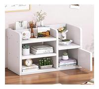 Estantería De Madera Para Escritorio Con Cajón, Estante Expositor Multiusos Para Encimera, Pequeña Librería De Sobremesa, Para Organizar El Escritorio Guardar Material(A)