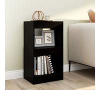 Estantería de mesita de noche,Estante para el salón, dormitorio, estantería/separador de habitaciones negro 40 × 30 × 72 cm, dormitorio, sala de estar, oficina,Diseño simple