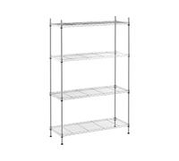 Estantería de metal - 35 x 90 x 137 cm - cromada | Royal Catering