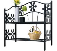 Estantería de metal 60x30x50cm Negro
