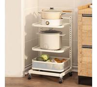 Estantería de metal resistente, estante de almacenamiento versátil para el hogar, cocina, baño y lavandería, organizador que ahorra espacio para una organización eficiente y máxima durabilidad