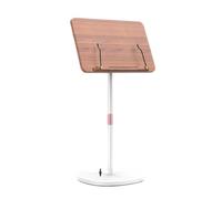 estantería de música portátil, estantería de músic Portable Music Stand Bracket Reading Bracket Painting Stand Retractable Music Stand Back Book Shelf Piano Score Floor Stand Music Stand(White)