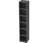 Estantería de oficina eurokraft pro, 5 baldas, H x A x P 2156 x 400 x 400 mm