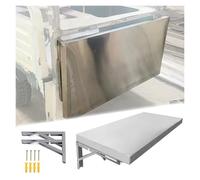 Estantería de pared de acero inoxidable Estante plegable para food trucks, de acero inoxidable, abatible, para pared, soportes plegables para la preparación de alimentos en la cocina(40x16in/101x40cm)