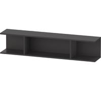 Estantería de pared Duravit Ketho.2, 150x800x170mm, 3 compartimentos abiertos, K21208080800000, Color: Decoración grafito supermate