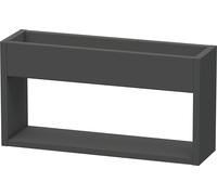 Estantería de pared Duravit Ketho, 500x240x135 mm, 1 compartimento abierto, KT253704949, Color: Grafito Mate Decoración