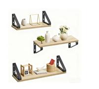 Estantería de pared, estante colgante y flotante, set 3 tamaños