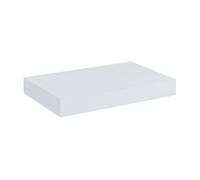 Estantería de pared hyvinkää con cajón hasta 5 kg mdf 40 x 25 x 5 cm - blanco [en.casa]