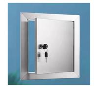 Estantería de pared impermeable de acero inoxidable con cerradura para cocina y baño, 30 x 60 cm / 11.8x23.6in, instalación duradera en paneles de yeso