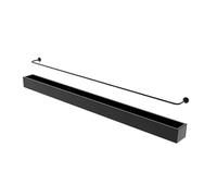 Estantería de pared moderna de metal para revistas, libros y folletos, ideal para dormitorio, sala de estar, cocina, oficina y decoración de estudio