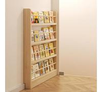 Estantería de pared para libros, estanterías de suelo, estantes de exhibición delgados de 10 cm, estantería estrecha detrás de la puerta para libros, estantería de almacenamiento en dormitorio, sala