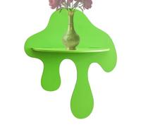 Estantería de Pared para Plantas, Forma de lágrima, estantería Flotante para habitación de los niños, para presentación, para casa, apartamento, habitación Infantil, salón, Dormitorio, Estudio