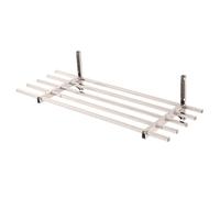 Estantería de pared resistente, estante de almacenamiento de garaje con estantes flotantes para organización de herramientas, ideal para tienda, cobertizo y almacén