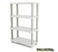ESTANTERIA DE RESINA PLASTIKEN | SPACE SAVER | 90 x 45 x 141 CMS