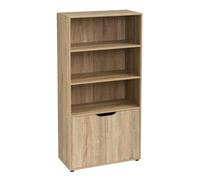 Estanteria de Suelo con 2 Puertas y 3 baldas de PB en Natural
