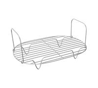 Estantería de vapor para olla a presión: compatible con NinjaFoodi MC1000 Trípode de acero inoxidable, estante de vapor con mango | Conveniente para cocinar al vapor en ollas de cocción lenta