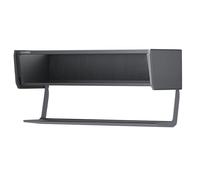 Estantería debajo del estante, organizador de gabinete extraíble, estante de especias abatible para despensa/gabinete/alacena, soporta hasta 22 libras, puertas de gabinete aba,D11.8"xh8.3"-W-23.6"