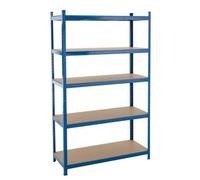 Estantería Ensambable Sótano Extracción Top Multi 200x120x50 Estante Azul 875kg